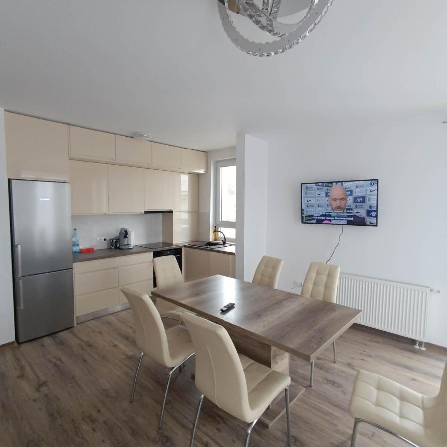 Neue, Moderne Penthousewohnung Sighisoara Luaran gambar